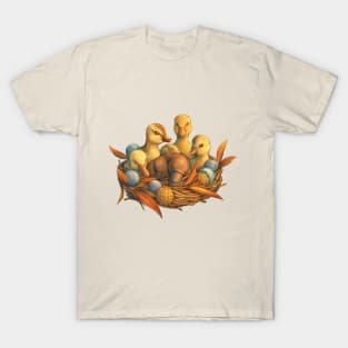 Baby Platypus and Ducklings' Nest T-Shirt